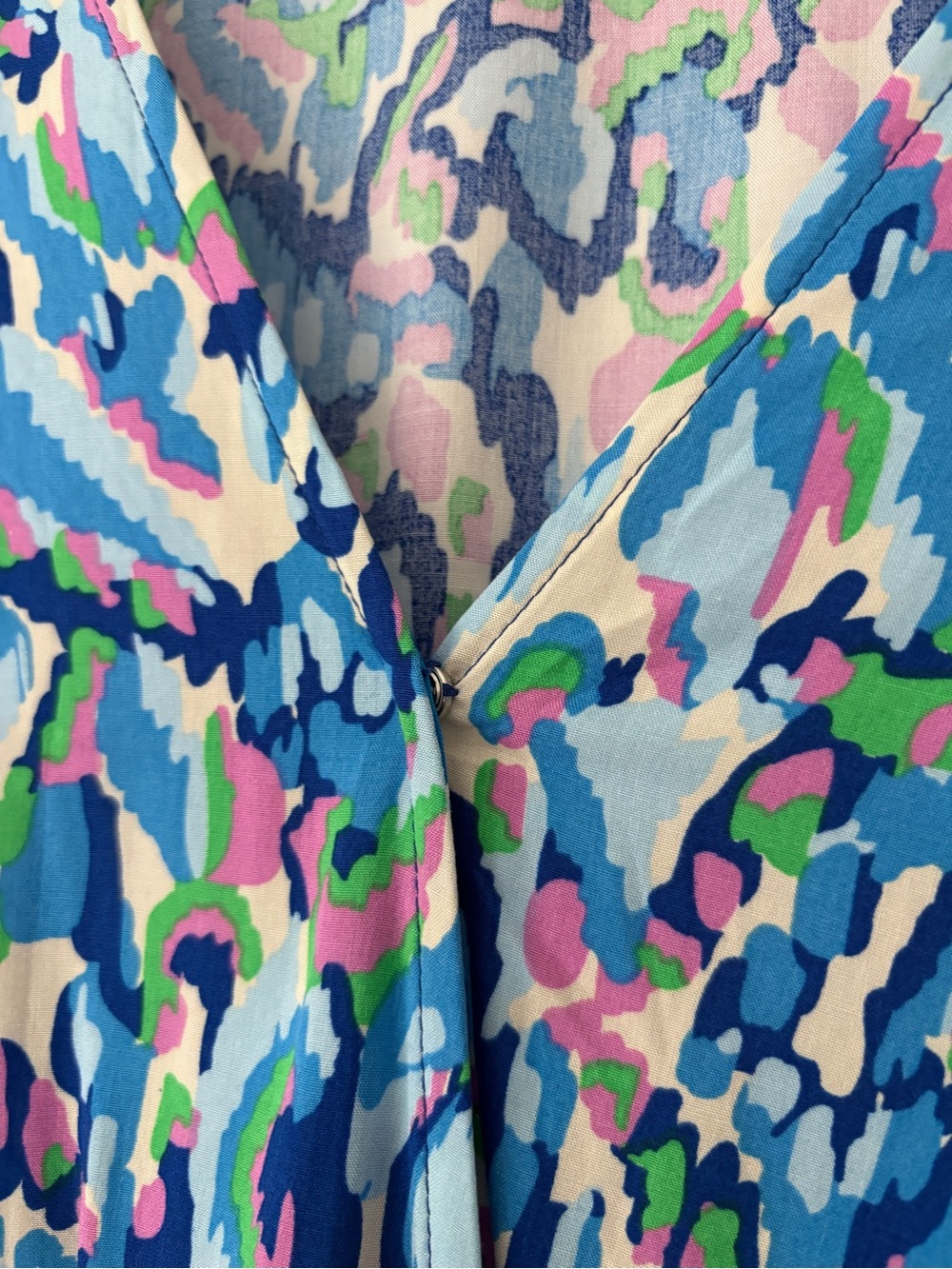 Cupshe Abstract Print Drawstring Romper - Picture 8 of 10